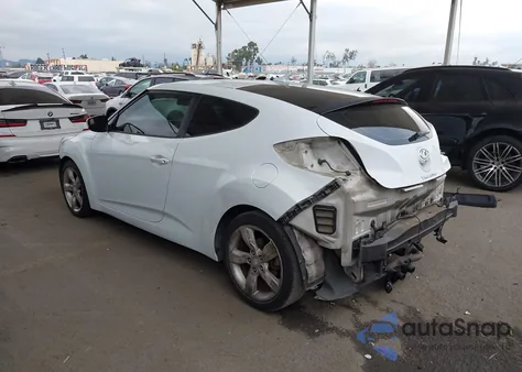 2014 Hyundai Veloster Base W/Black z USA, uszkodzony, nr VIN KMHTC6AD3EU187156